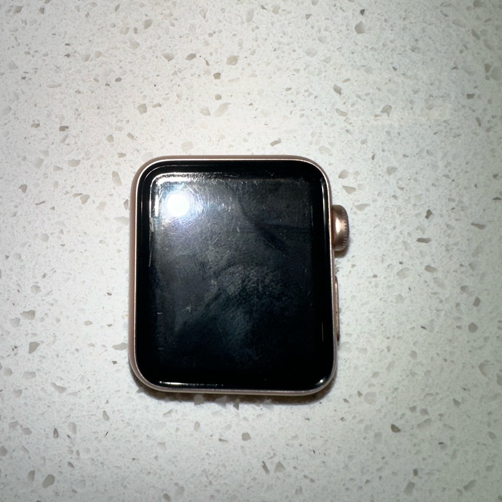 Apple Smartwatch Case in Rose Gold and Black